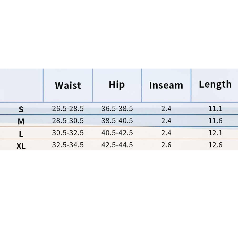 Charmo Women's Swim Shorts High Waisted Adjustable Side Tie Swimsuit Shorts with Ruffled Back Pocket Swim Bottom Board Shorts