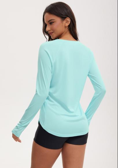 Women's Long Sleeve Rash Guard-51056