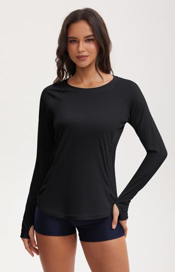 Women's Long Sleeve Rash Guard-51056