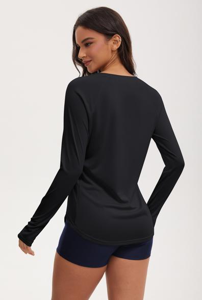 Women's Long Sleeve Rash Guard-51056