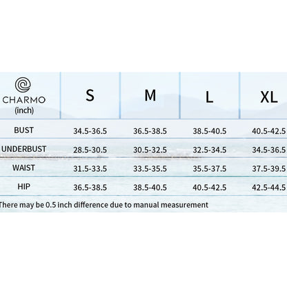 Charmo Ribbed Maternity Swimsuit One Piece Scalloped Pregnancy Bathing Suit Push Up Modest Swim Dress Swimwear