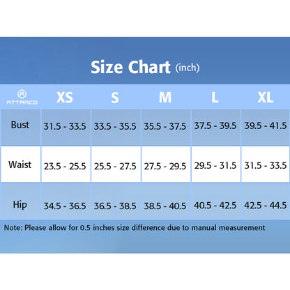 Attraco Women's Tennis Dress with Built in Shorts and Bra Pleated Golf Dress Seamless Athletic Dress