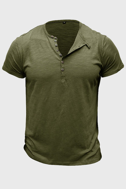 MEN'S SHORT-SLEEVE HENLEY SHIRTS