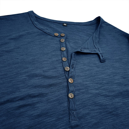 MEN'S SHORT-SLEEVE HENLEY SHIRTS