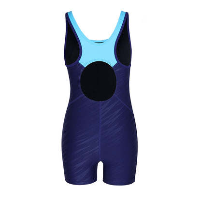 Charmo Girls Boyleg One Piece Swimsuit Athletic Bathing Suit Competitive Swimwear Size 7-16 Years