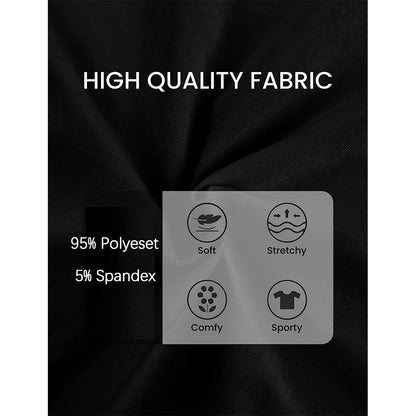 Attraco Women Spaghetti Strap V Neck Hot Shot Mini Dress Built In Shorts Pockets Tennis Workout Athletic Romper Dress