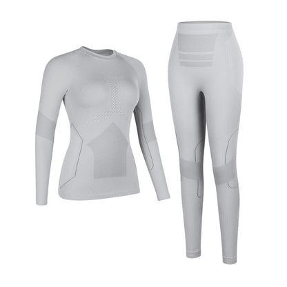 Attraco Women's Thermal Underwear Long Johns Base Layer Women Thermal Set Clothes Winter