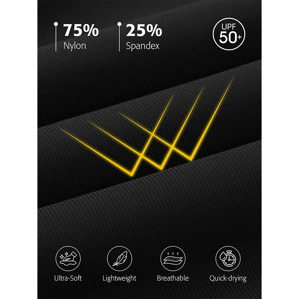 Charmo Women's High Waisted Swim Shorts Laser-Cut Design Board Shorts Built-In Boxer Brief Liner Swim Trunks With Back Waistband Pocket