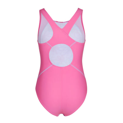 Charmo Girls Print One Piece Swimsuits Athletic Racerback Bathing Suit Size 7-16 Years