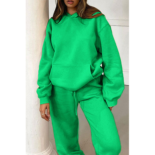 Attraco Womens 2 Piece Outfits Lounge Hoodie Sweatsuit Sets Oversized Sweatshirt Baggy Fall Fashion Sweatpants Tracksuit Set